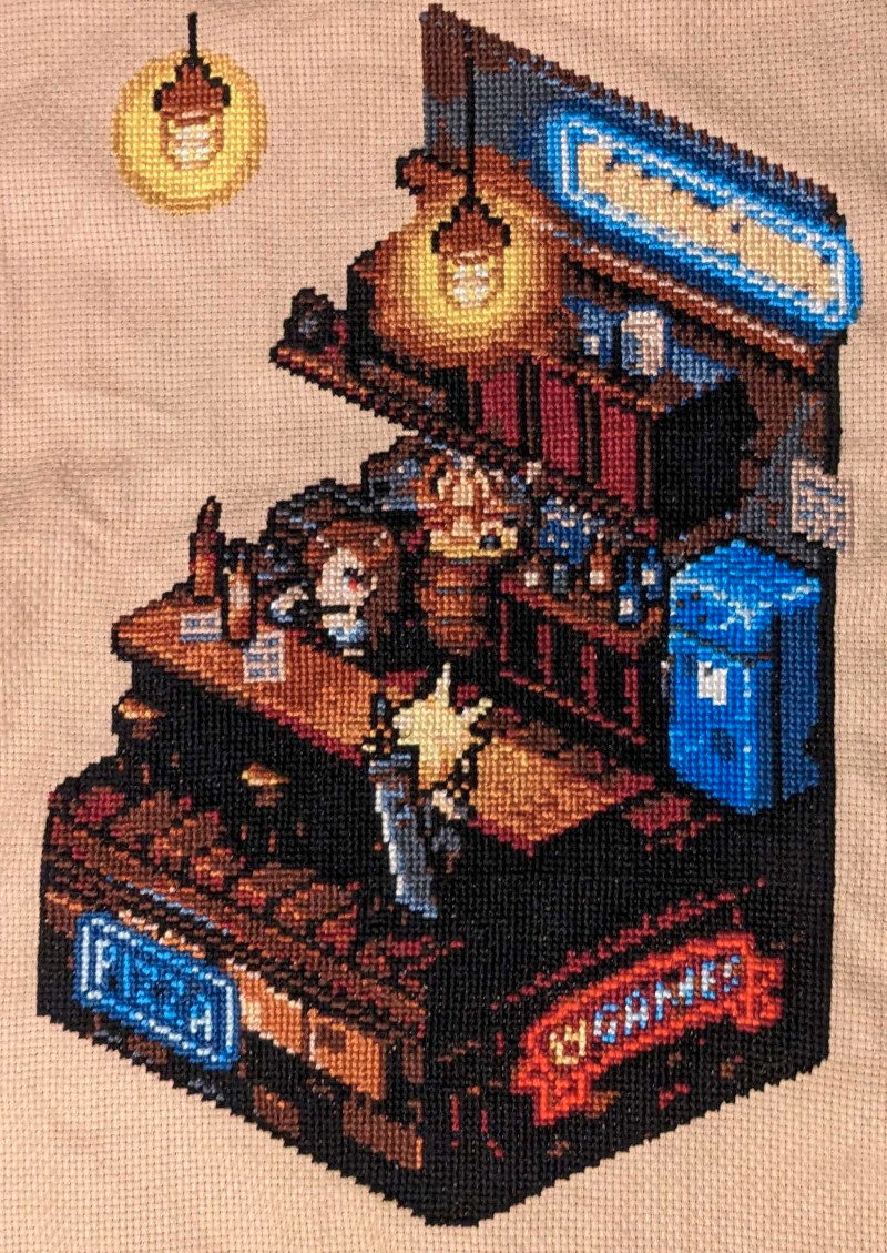 Tifa's 7th Heaven bar from Final Fantasy VII